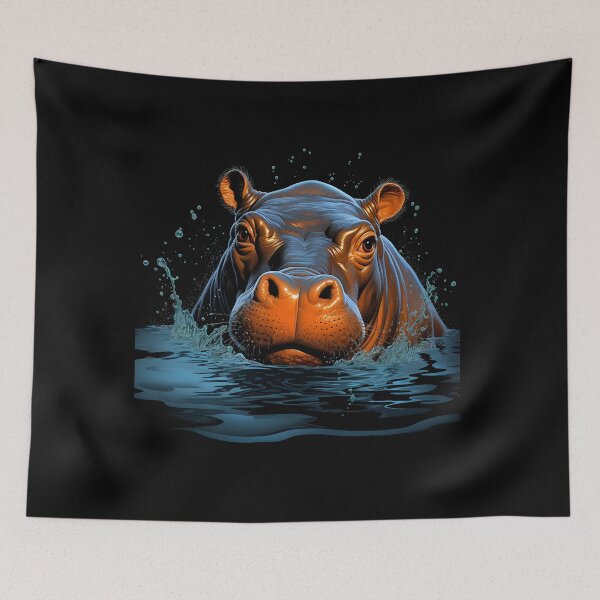 Item preview, Hippo in nature designed and sold by DerSenat.