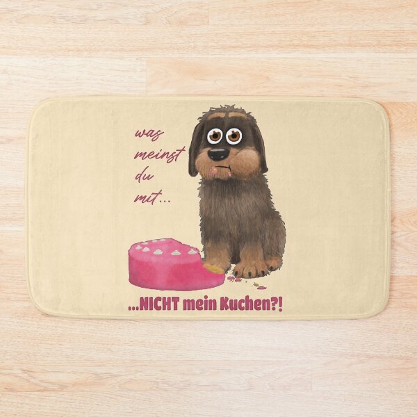 Item preview, Dog with cake designed and sold by SuRReal3D.