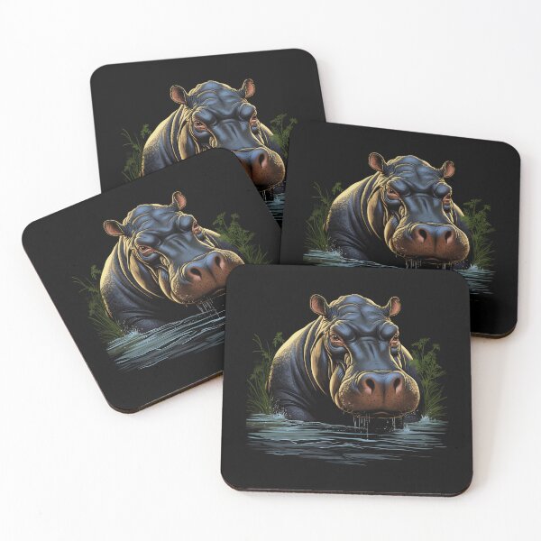 Item preview, Hippo in nature designed and sold by DerSenat.