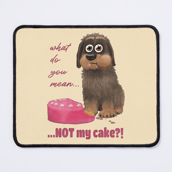 Item preview, Dog with cake designed and sold by SuRReal3D.