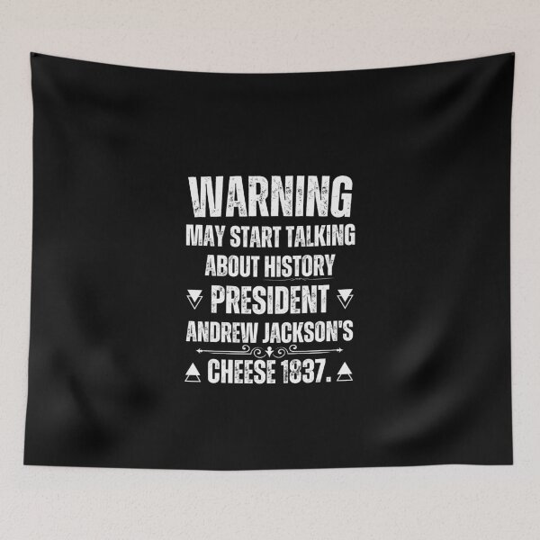 Item preview, Copy of Warning May Start Talking About History Andrew Jackson designed and sold by Guess4best.