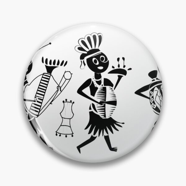 Item preview, Warli Art Musicians designed and sold by Funky  Fibers.
