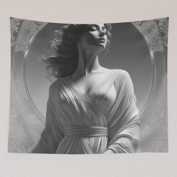 Item preview, a lady in the frozen time designed and sold by JangmiHorang.
