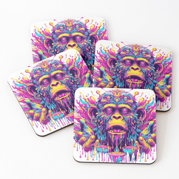 Item preview, Vibrant Monkey Canopy Medley designed and sold by Daniel Dudgeon.