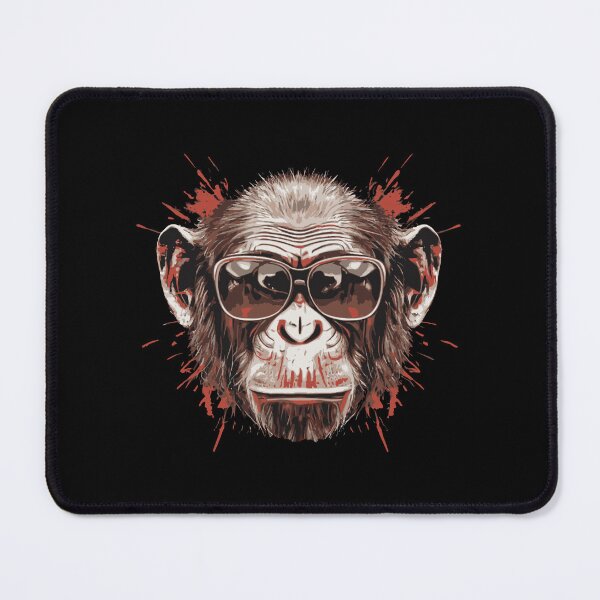 Item preview, Cool monkey chimpanzee primate arboreal clever designed and sold by w1ckerman.