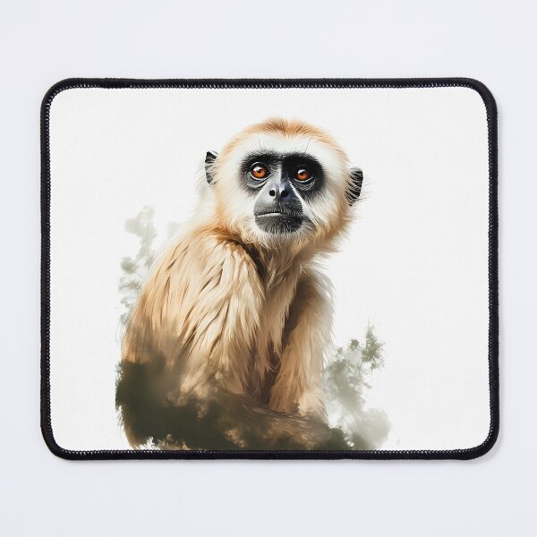 Item preview, Gibbon portrait designed and sold by DerSenat.