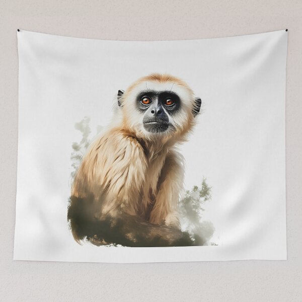 Item preview, Gibbon portrait designed and sold by DerSenat.