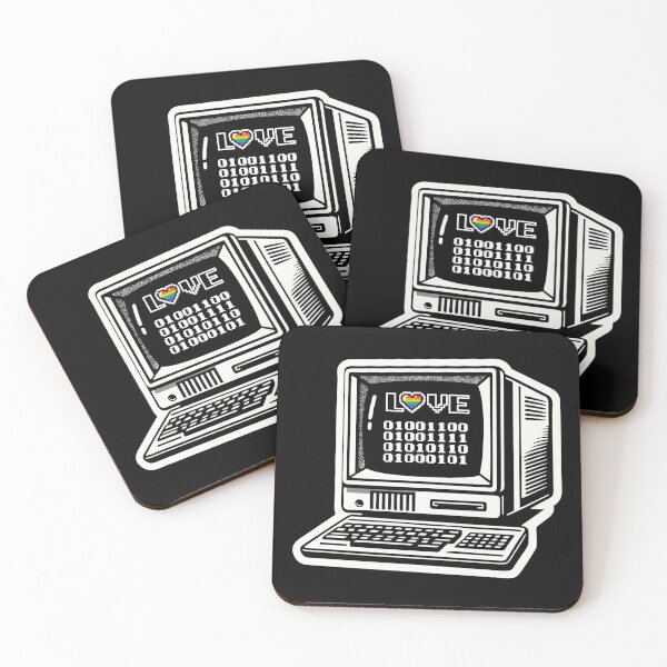 Item preview, Binary Love designed and sold by GOLDENLIONPERU.