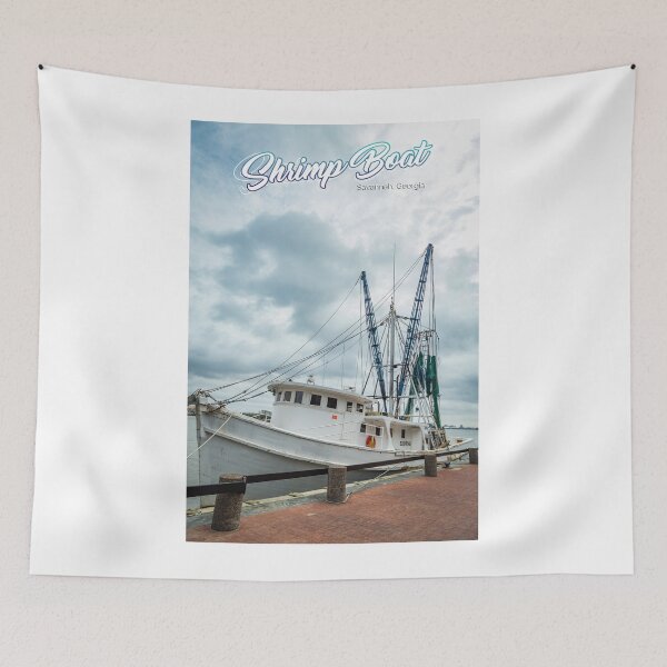 Item preview, Shrimp Boat in Savannah designed and sold by GestaltImagery.