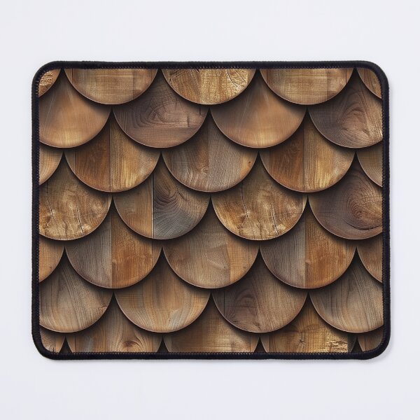 Item preview, Wooden Scale Armor Pattern designed and sold by Reichcorp.