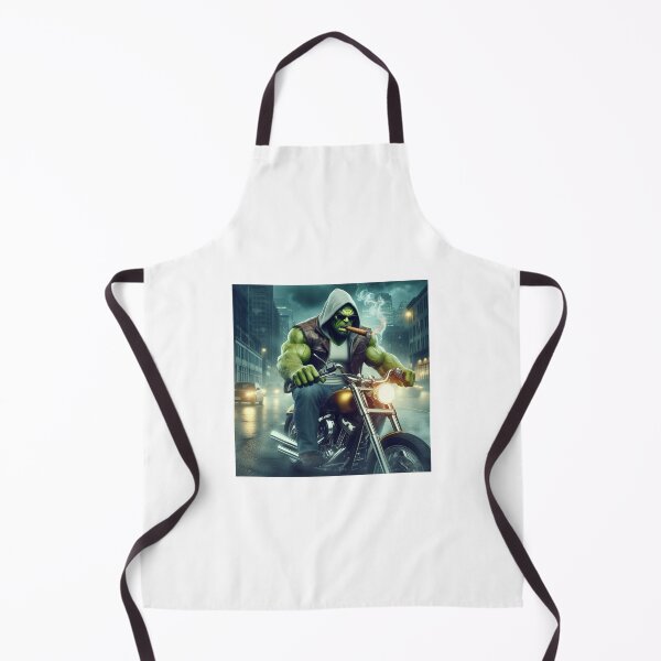 Item preview, super h u l k on bike designed and sold by manishmagic.