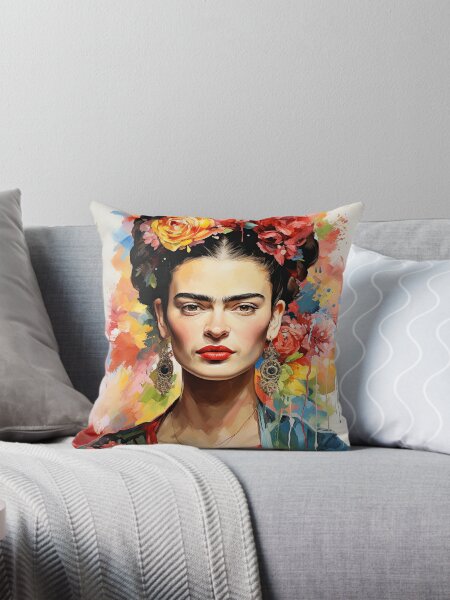 Frida Kahlo Pillow by ArtHouseNiklas Redbubble