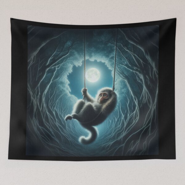 Item preview, Whimsy Monkey Treetop Art designed and sold by Daniel Dudgeon.