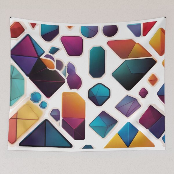 Item preview, Geometric Shapes Collection (430) designed and sold by WASjourney.