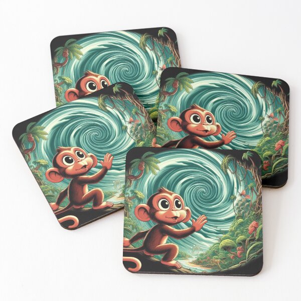 Item preview, Whirling Monkey Wildwoods Melody designed and sold by Daniel Dudgeon.