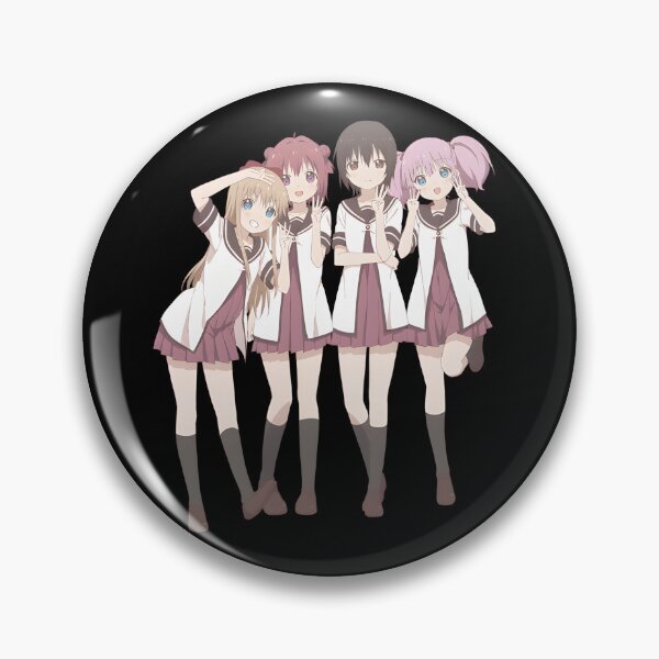 Item preview, Yuru Yuri - Toshinou Kyouko, Furutani Himawari, Yoshikawa Chinatsu, Oomuro Sakurako, designed and sold by MalakShams.