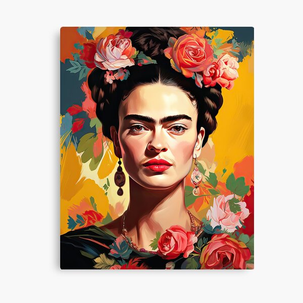 Item preview, Frida Kahlo portrait designed and sold by ArtHouseNiklas.