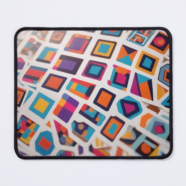 Item preview, Dynamic Geometric Stickers (432) designed and sold by WASjourney.