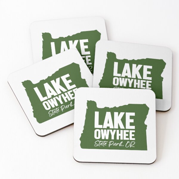 Item preview, Mapa del Parque Estatal Lake Owyhee en Oregón designed and sold by bivenart.
