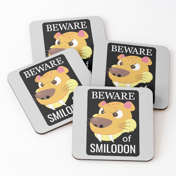 Item preview, Beware of Smilodon designed and sold by AMERICANCHEEZ.