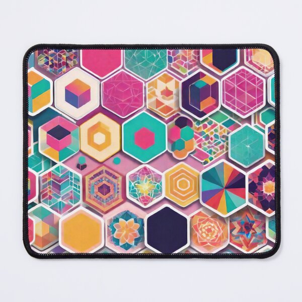 Item preview, Vivid Geometric Shapes (434) designed and sold by WASjourney.