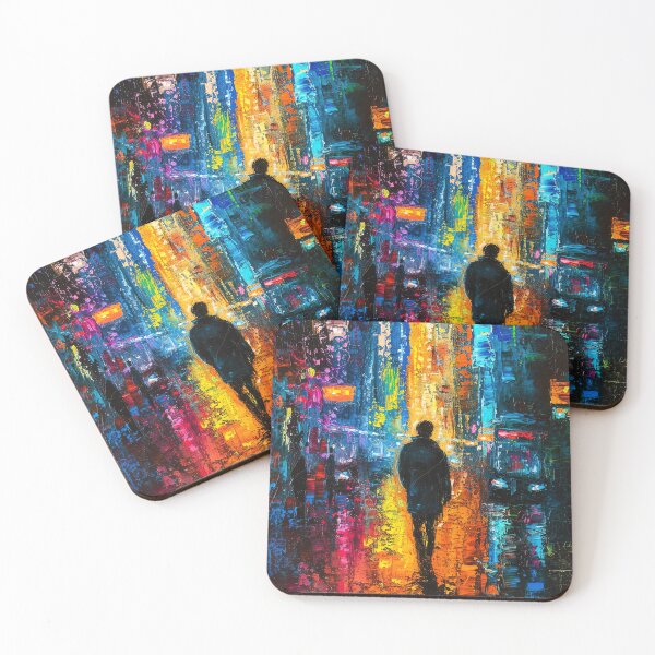 Item preview, On a midnight street designed and sold by AM FineArtPrints.