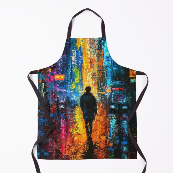 Item preview, On a midnight street designed and sold by AM FineArtPrints.