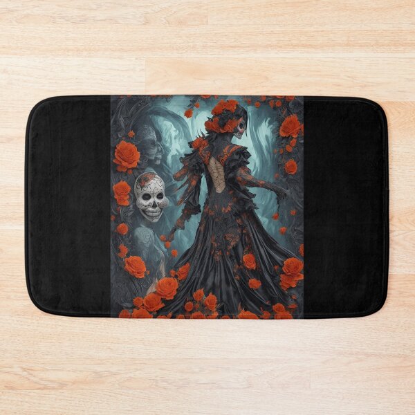 Item preview, Elegant gorgeous La Calavera Catrina, Lady of the afterlife, the Elegant Skull designed and sold by Fantasymachine.