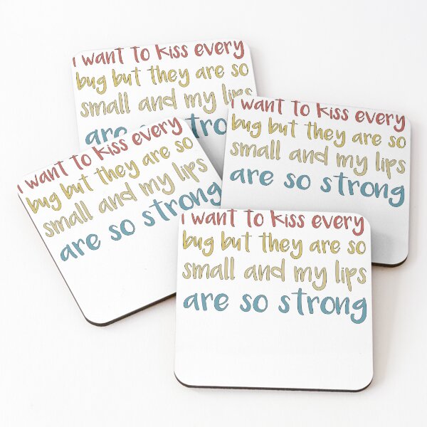 Item preview, i want to kiss every bug but they are so small and my lips are so strong designed and sold by SakuraPxl.