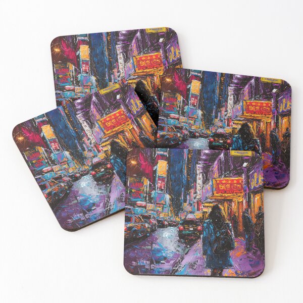 Item preview, On a midnight street designed and sold by AM FineArtPrints.