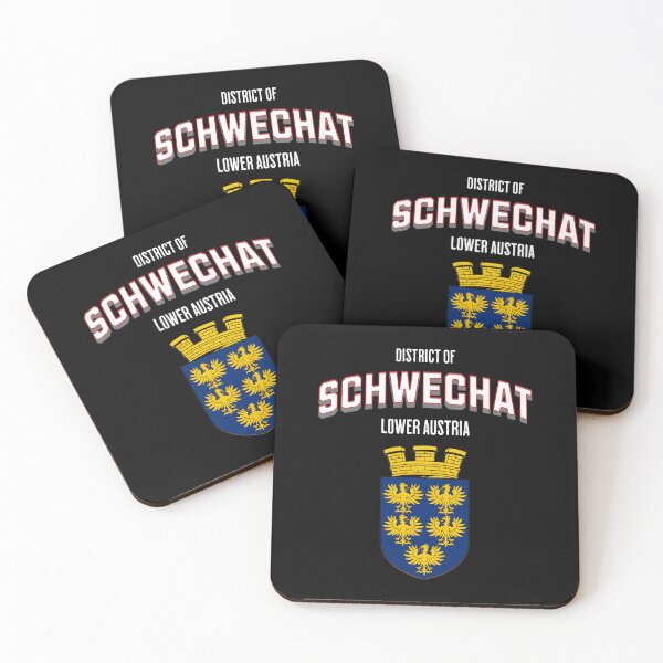 Item preview, Schwechat district, federal state of Lower Austria in Austria, Lower Austria, coat of arms designed and sold by Pflugart.