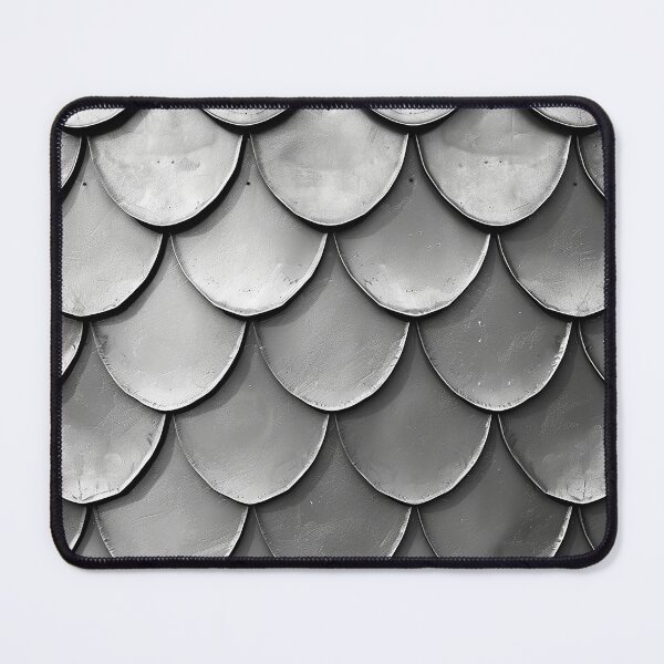 Item preview, Silver Metal Armor Pattern designed and sold by Reichcorp.
