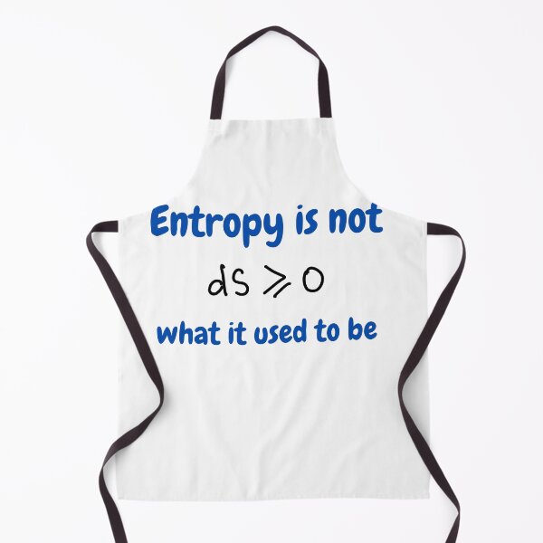 Item preview, Entropy is not what it used to be, funny physics and thermodynamics designed and sold by NoetherSym.