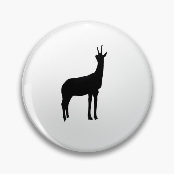 Item preview, Goat statue design in black and white designed and sold by Juviraga.