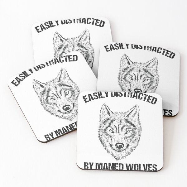 Item preview, Easily distracted by Maned Wolves designed and sold by SakuraPxl.