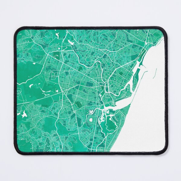 Item preview, Recife City Map of Pernambuco, Brazil - Watercolor designed and sold by deMAP.