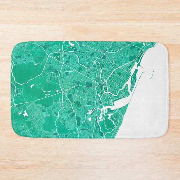 Item preview, Recife City Map of Pernambuco, Brazil - Watercolor designed and sold by deMAP.