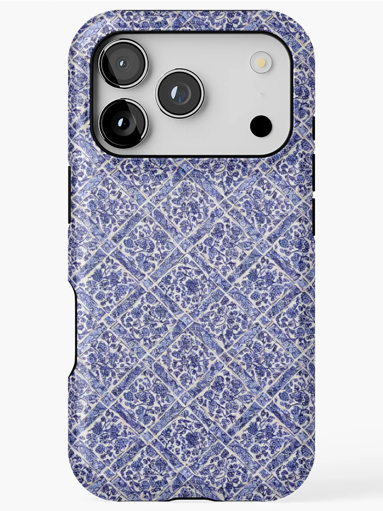 Thumbnail 1 of 4, iPhone Case, Tile Design Pattern designed and sold by DestoPattern.