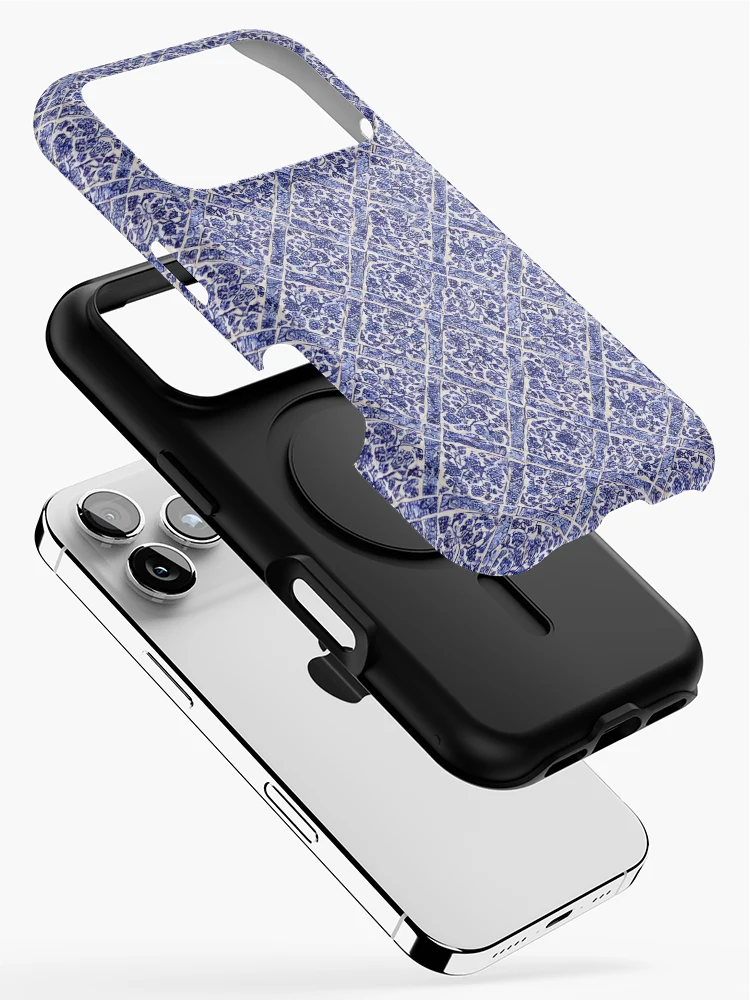 Thumbnail 2 of 4, iPhone Case, Tile Design Pattern designed and sold by DestoPattern.