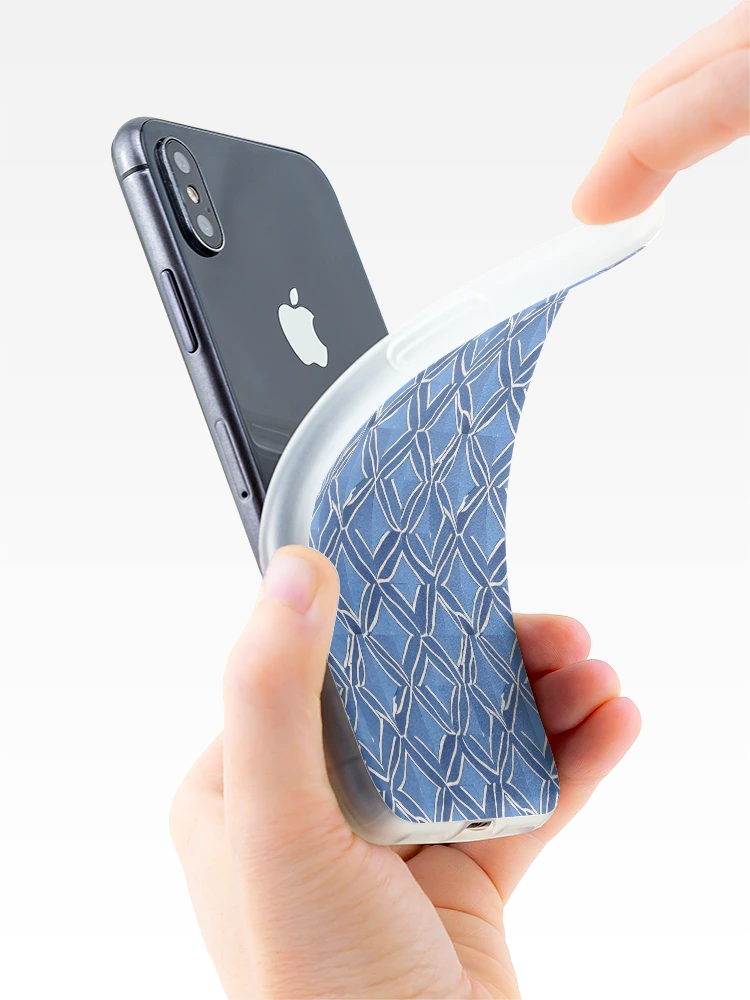 Thumbnail 4 of 5, iPhone Case, Tile Pattern designed and sold by DestoPattern.