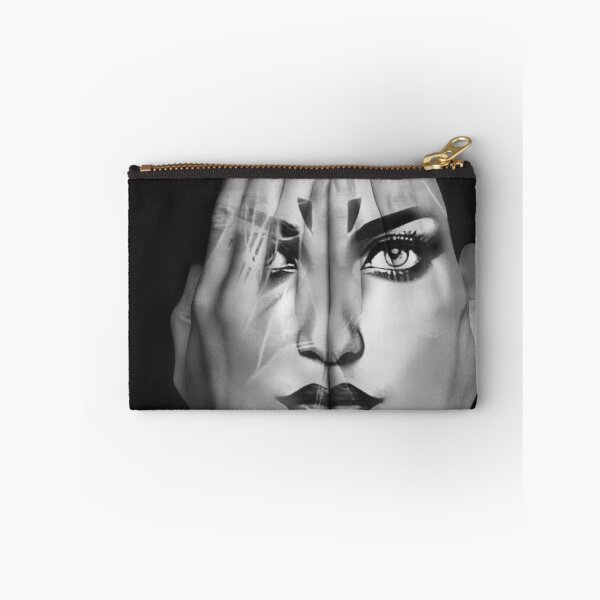 Item preview, White hands shroud Maori woman's face, symbolic confinement. designed and sold by WHITI_MANAWA.