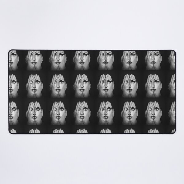 Item preview, White hands shroud Maori woman's face, symbolic confinement. designed and sold by WHITI_MANAWA.