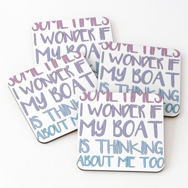 Item preview, Sometimes I Wonder If My Boat Is Thinking About Me Too Funny Boat Lover designed and sold by SakuraPxl.