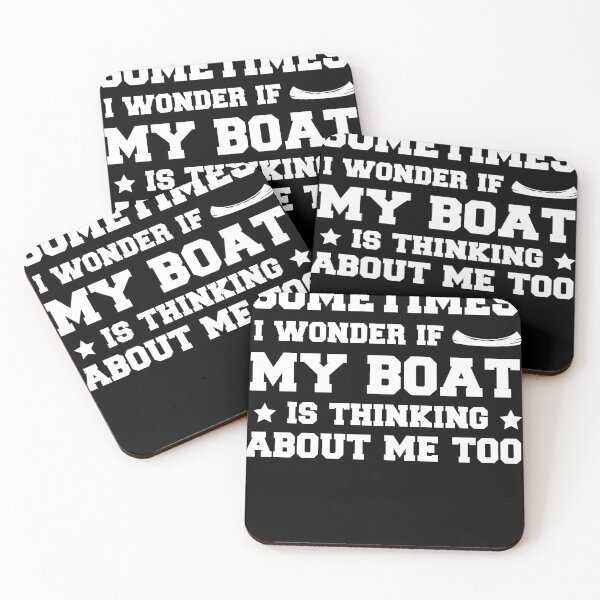 Item preview, Sometimes I Wonder If My Boat Is Thinking About Me Too Funny Boat Lover designed and sold by SakuraPxl.