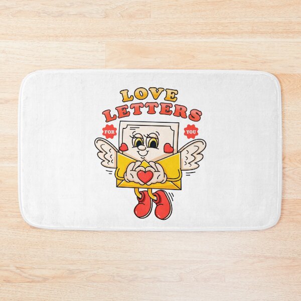 Item preview, Love letters, cute cartoon character envelopes containing flying love letters designed and sold by Kevyn Adha.