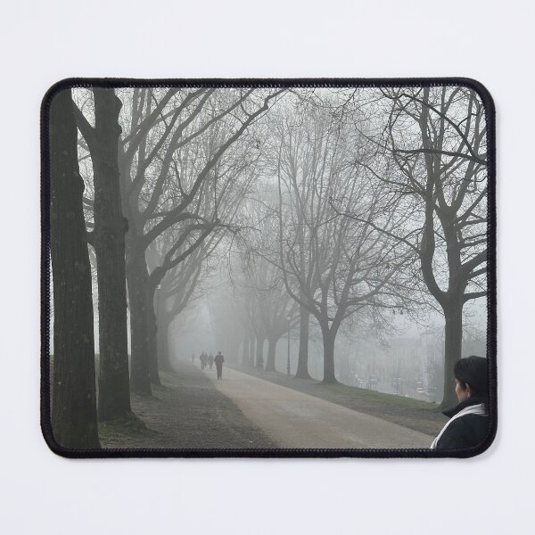 Item preview, a foggy day on the Lucca wall designed and sold by BreeFarinaPhoto.
