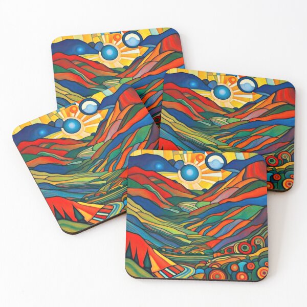 Item preview, Dawn over fjord 4 designed and sold by George Hutton Hunter.