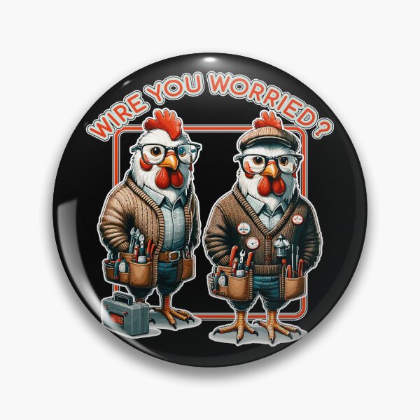 Item preview, Handy Chicken Electricians designed and sold by maknateeshop.