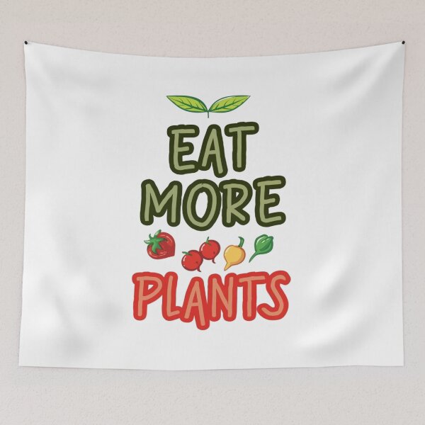 Item preview, Eat more plants designed and sold by CosmicFreedom9.