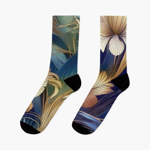 Item preview, Art Deco Style Flowers designed and sold by Lynn Bolt.